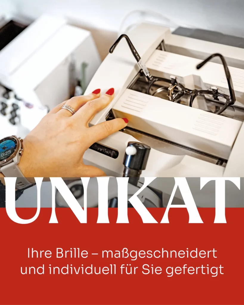 Tracer - Gerät aus dem Handwerksbereich der Augenoptik
